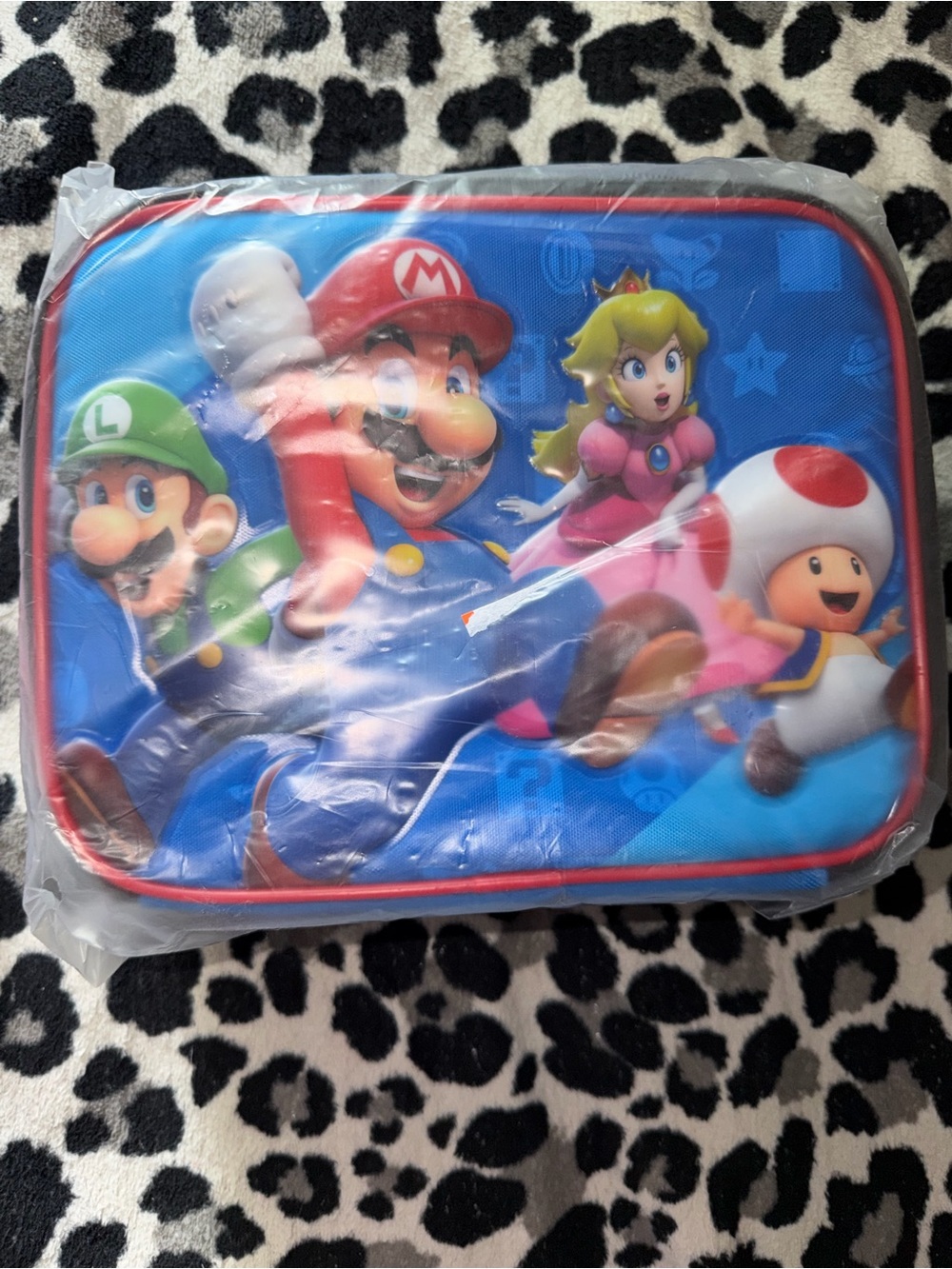 Nintendo Blue Kids Lunch Case